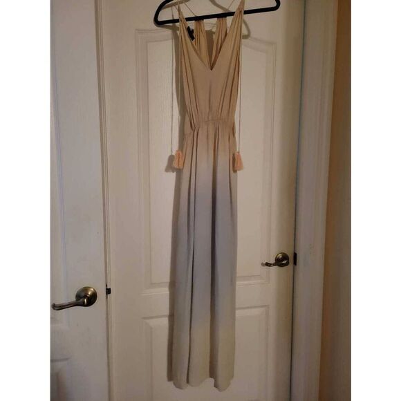 Aakaa Ombre Multi-colored Maxi Dress Size Small Beach Sun Summer - Picture 15 of 16